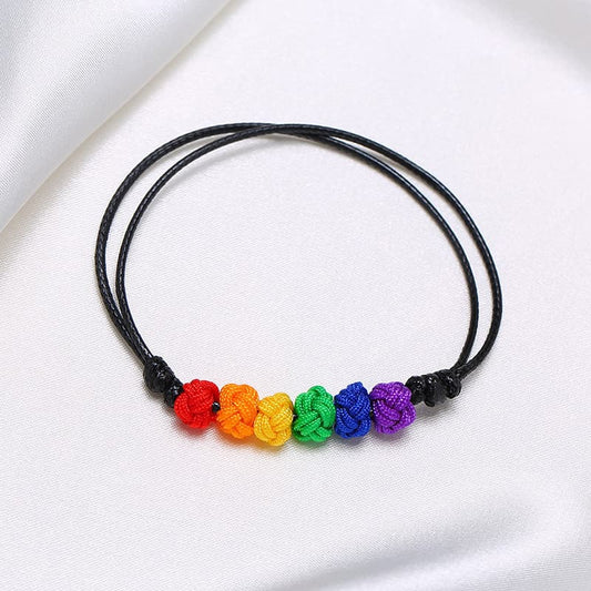 The Pride Bracelet/Rainbow Bracelet Gay Pride Bracelet - Pride Bracelet - Equality Bracelet - LGBTQ Bracelet - Love Wins
