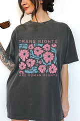 Trans Rights Are Human Rights Tee For Women