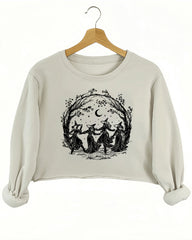 Girls Will Be Girls Crop Sweatshirt