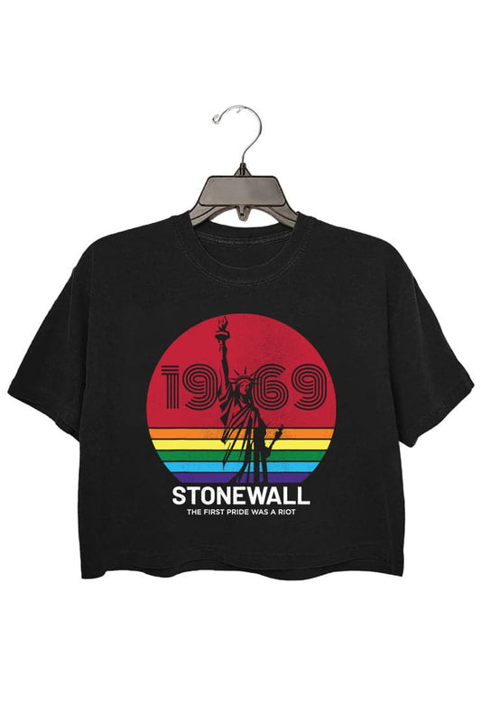 The First Pride Was A Riot 1969 Stonewall Crop Top For Women