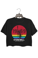 The First Pride Was A Riot 1969 Stonewall Crop Top For Women