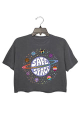 Safe Space LGBTQ Friendly Crop Tee For Women