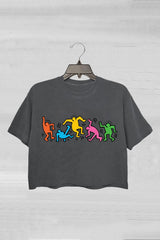 Keith Dance Together Crop Tee For Women