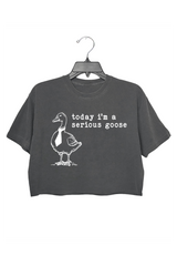 Im a Serious Goose Crop Top For Women