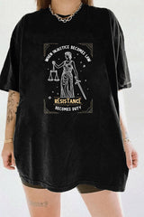 When Injustice Becomes Law Resistance Becomes Duty Tee For Women