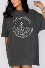 To The Stars Who Listen And The Dreams That Are Answered Tee