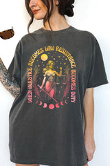 When Injustice Becomes Law Resistance Becomes Duty Tee For Women
