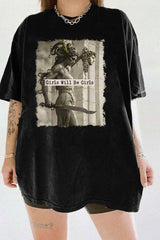Medusa with the Head of Perseus Tee for women