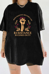 When Injustice Becomes Law Resistance Becomes Duty Tee For Women