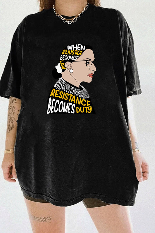 When Injustice Becomes Law Resistance Becomes Duty Tee For Women