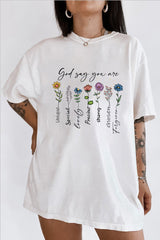 God Says You Are Unique T-Shirt