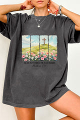 He is not here he has risen Tee for women