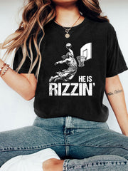 He Is Rizzin Tee For Women