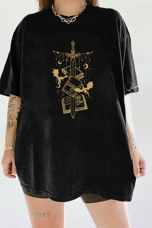 Basgiath War College T Shirts Fourth Wing Dragon Rider