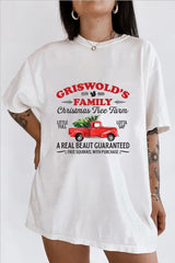 Griswold's Family Christmas Tree Farm T- Shirt For Women