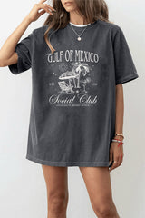 GULF OF MEXICO EST 1550 STAY SALTY RESIST OFTEN SHIRT FOR WOMEN