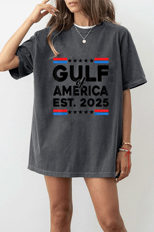 gulf of america est 2025 shirts for women