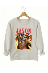 Horror Movie Michael and Jason Sweatshirt For Women