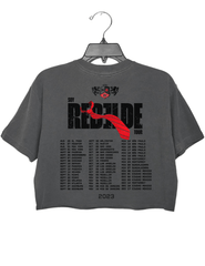Rebelde RBD Tour Concert Vintage Graphic Crop Top For Women