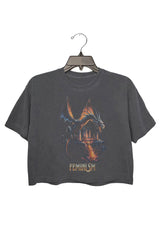 Feminism Dragon Fantasy Crop Top For Women
