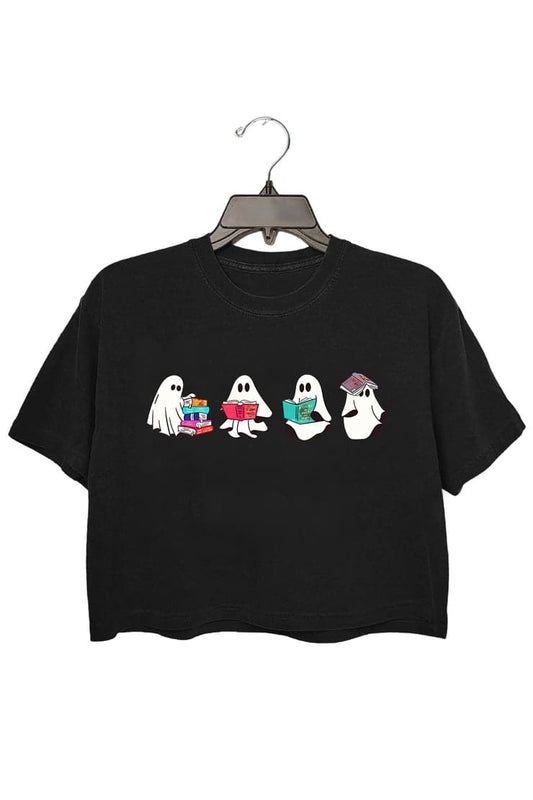 Bookish Ghost Throne of Glass Crop Top For Women