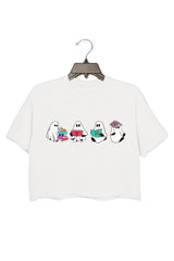 Bookish Ghost Throne of Glass Crop Top For Women