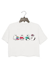 Bookish Ghost Throne of Glass Crop Top For Women