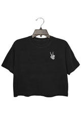 Have the Day You Deserve Crop Top For Women