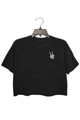 Have the Day You Deserve Crop Top For Women