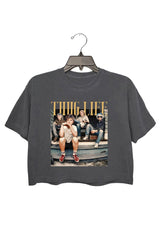 Golden Girls Thug Life Crop Top For Women