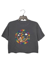 IT'S A BEAUTIFUL DAY TO SMASH THE PATRIARCHY CROP TEE FOR WOMEN