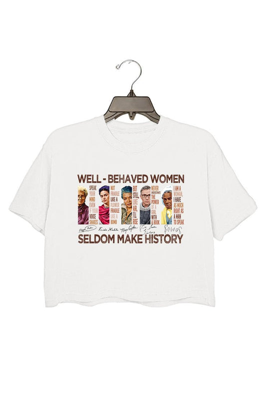 well behaved women rarely make history