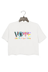 Like Ruth Sent You Crop Top For Women