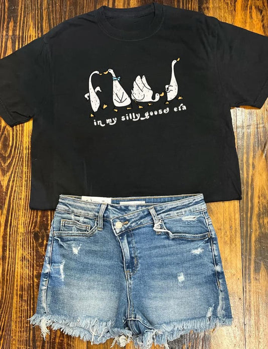 In my silly goose era crop top for women