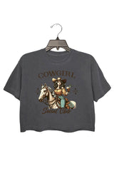 Cowgirl Social Club Tee – Glitter and Grit Cowgirl