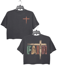 Faith & Verses Crop Top For Women