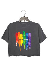 Love Wins Crop Top For Women