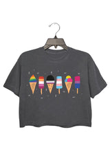 Pride Popsicles Crop Tee For Women