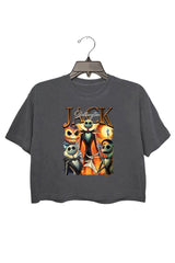 Jack Skellington "The Nightmare Before Christmas" Unisex Crop tee For Women