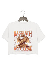 Basgiath War College - The Fourth Wing - Iron Flame - Dragon Jersey Short Sleeve Tee Top