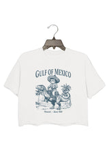 GULF OF MEXICO FOREVER SINCE 1550 CROP TOP FOR WOMEN