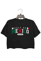 GULF OF MEXICO EST 1550 CROP TOP FOR WOMEN