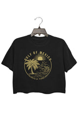 Gulf of Mexic Forever Crop Tee For Women