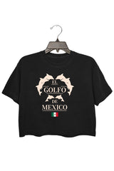 EL GOLFO DE MEXICO CROP TOP FOR WOMEN