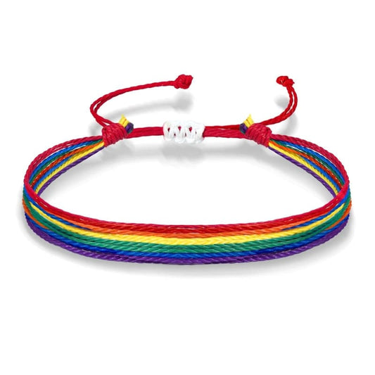 Pride Bracelet | Rainbow String Bracelet for Men Women