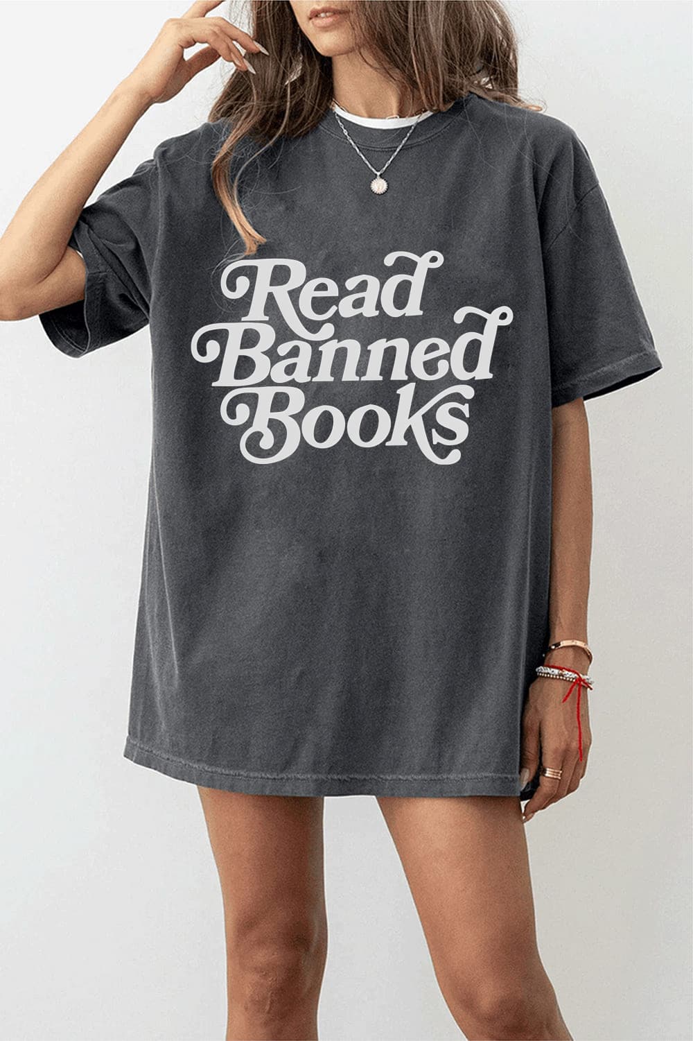 Read Banned Books Graphic Tee For Women