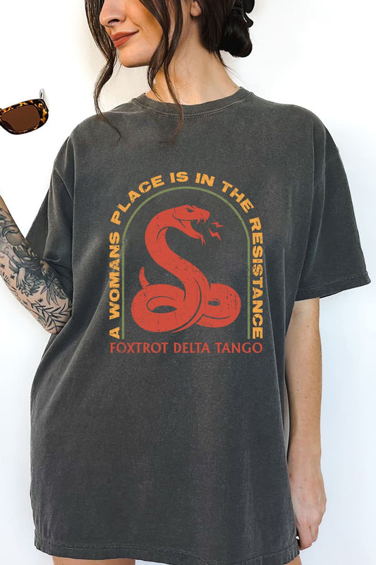 A Woman's Place Is In The Resistance Tee For Women