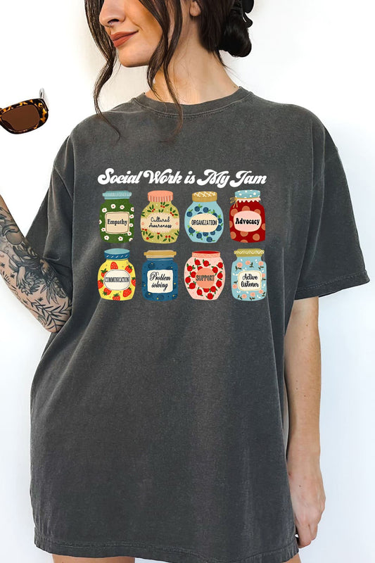 Social Work is My Jam Tee For Women