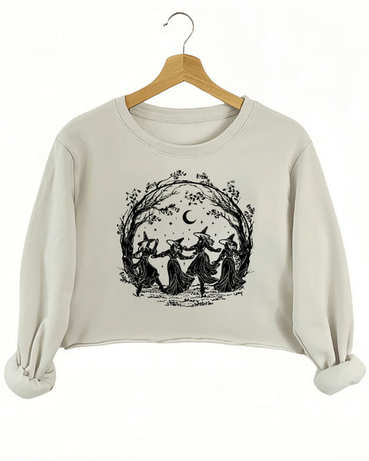 Girls Will Be Girls Crop Sweatshirt