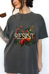 Floral Resistance Tee For Women